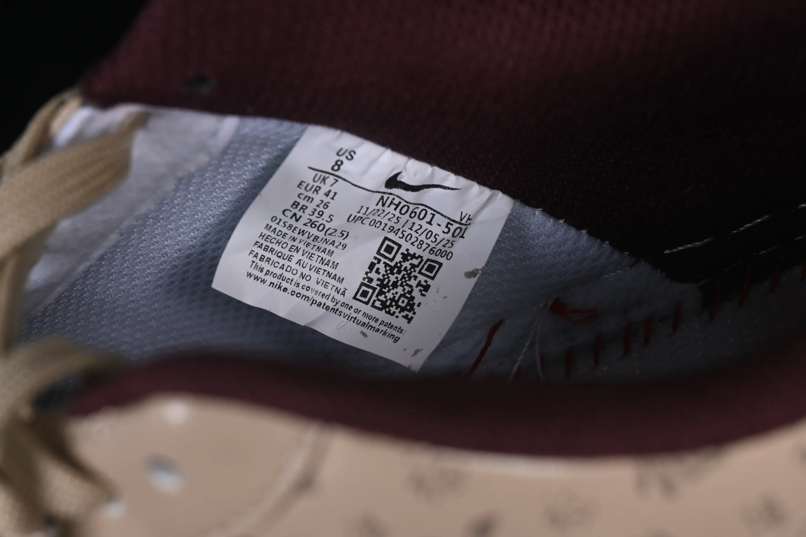 All Categories Nk Air Force 1 Air Force Series Nk Air Force 1 Low Air Force Low Nike Air Force 1'07 Low Year of the Horse Limited Edition Fuyun Apricot Brown Air Force One Low-top Casual Shoes NH0601-501